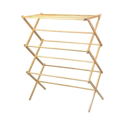 Home-it Wooden Clothes Drying Rack for Laundry