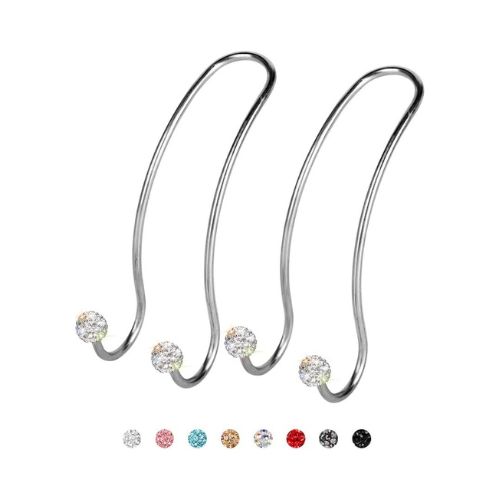 SAVORI Auto Hooks Bling Car Hangers Organizer Seat Headrest Hooks