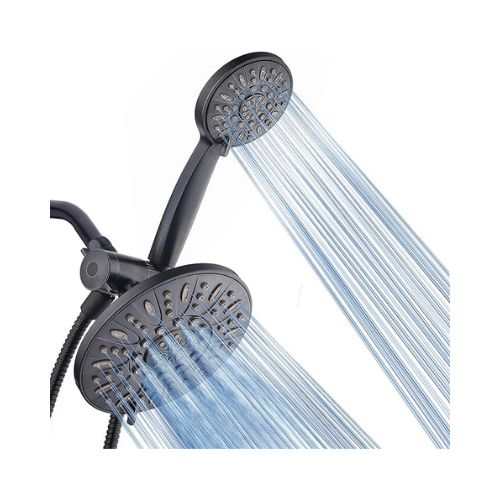 Premium High Pressure 3-Way Rainfall Combo with Stainless Steel Hose