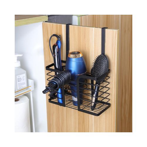 YIGII Hair Dryer Holder - Hair Tool Organizer 3-in-1 Blow Dryer Holder Adjustable Height