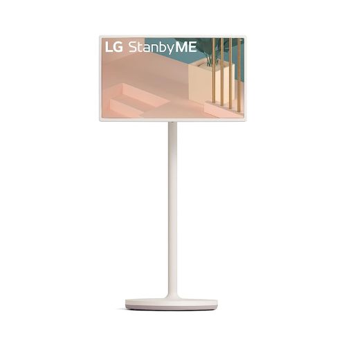 LG 27-Inch Class StanbyMe 1080p-Portable Touch-Screen-Monitor 27ART10AKPL, Built-in Battery, Full Swivel Rotation, 60Hz Refresh Rate, Calming Beige