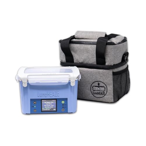 LunchEAZE Electric Lunch Box – Self-Heating, Cordless, Battery Powered Food Warmer